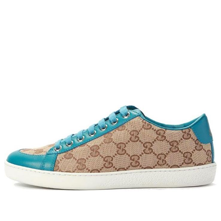 (WMNS) Gucci Brooklyn GG Supreme Low 'Beige Blue' 354328-FTAZ0-9774 sold by KicksCrew