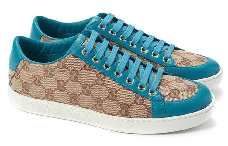 (WMNS) Gucci Brooklyn GG Supreme Low 'Beige Blue' 354328-FTAZ0-9774 sold by KicksCrew product image thumbnail 3