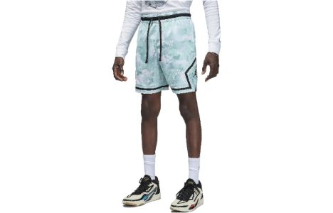 Air Jordan Dri-FIT Sport Diamond Shorts 'Jade Ice Black' FD7649-346 sold by KicksCrew