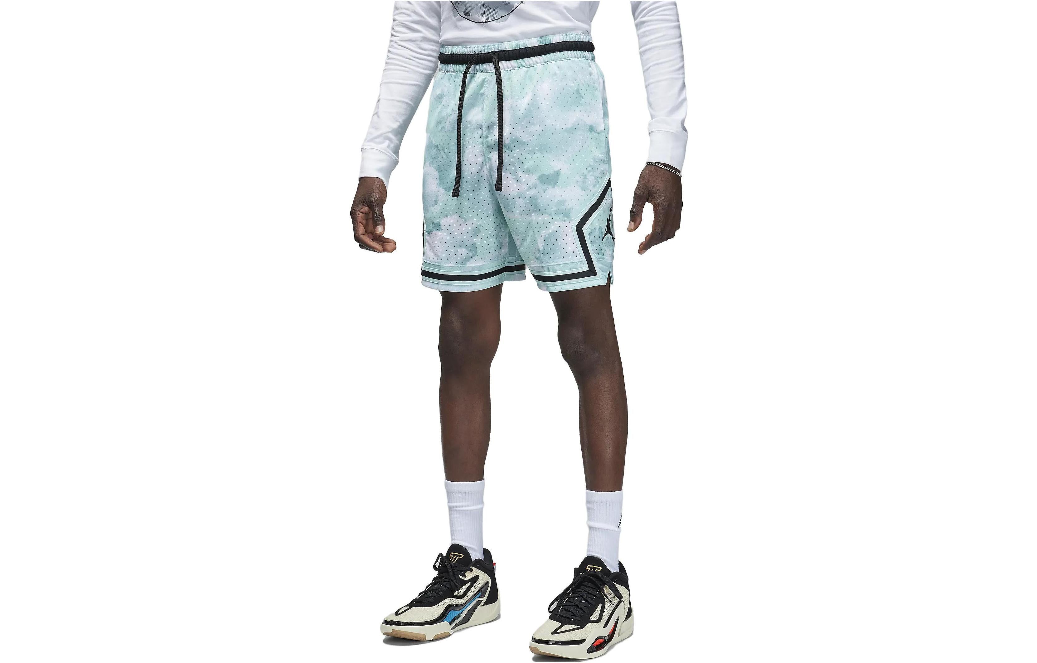 Air Jordan Dri-FIT Sport Diamond Shorts 'Jade Ice Black' FD7649-346 sold by KicksCrew product image thumbnail 2