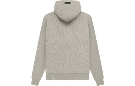 Fear of God Essentials SS23 Waffle Raglan Hoodie 'Seal' FOG-SS23-038 sold by KicksCrew