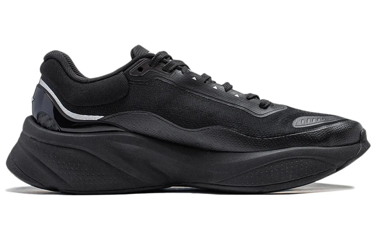 (WMNS) Li-Ning Soft Comfoam Lifestyle Shoes 'Black Silver' AGLU010-1 sold by KicksCrew product image thumbnail 2