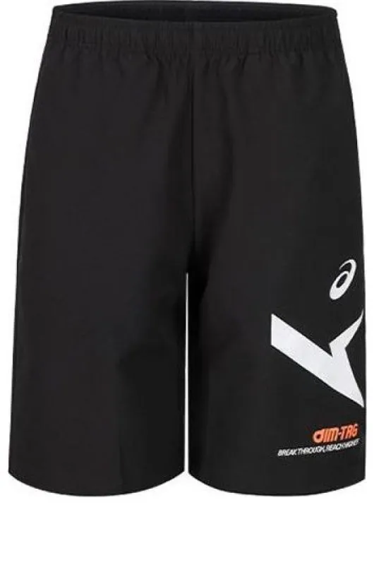 ASICS AIM-TRG Dry Cloth Harf Pant Asia Sizing 'Performance Black' 2031E538-001 sold by KicksCrew