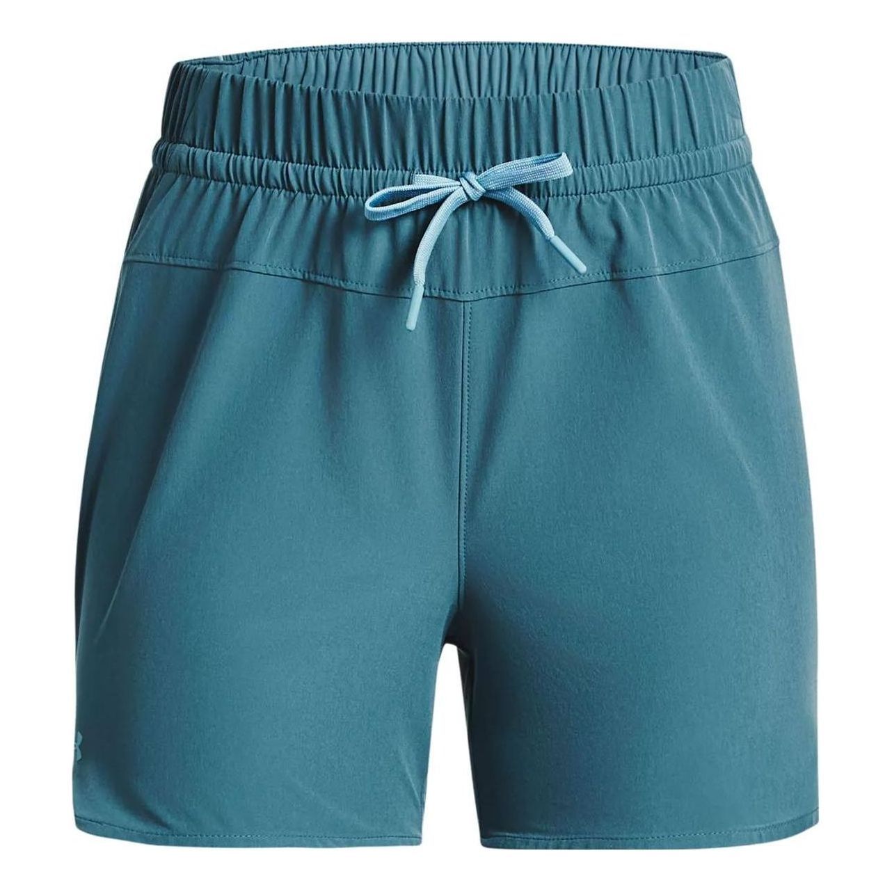 (WMNS) Under Armour Fusion 5inch Shorts 'Blue Teal' 1370044-414 sold by KicksCrew