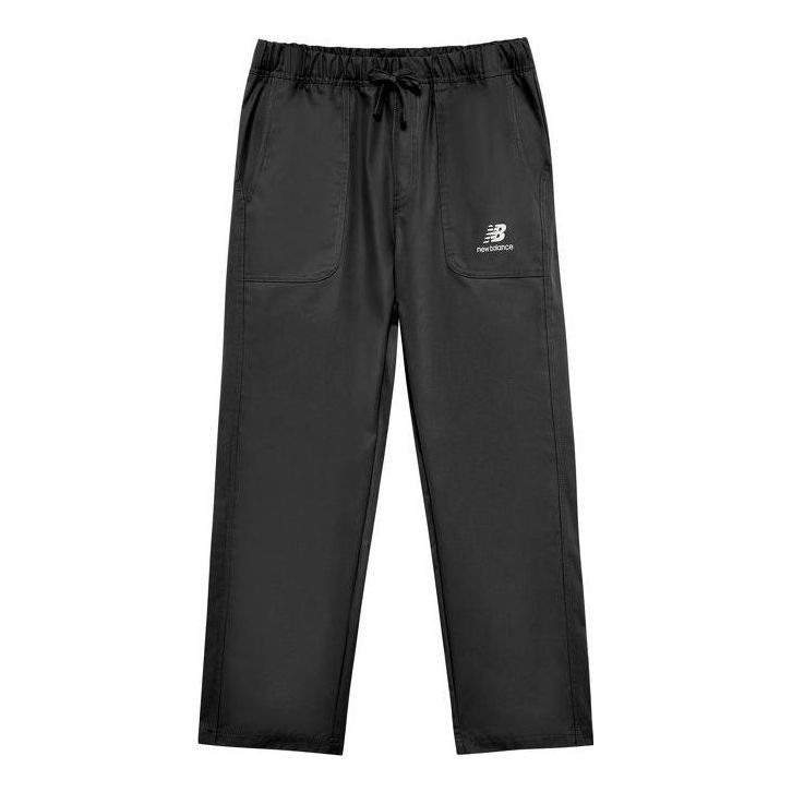New Balance Logo Athletics Pants 'Black' AMP23354-BK sold by KicksCrew