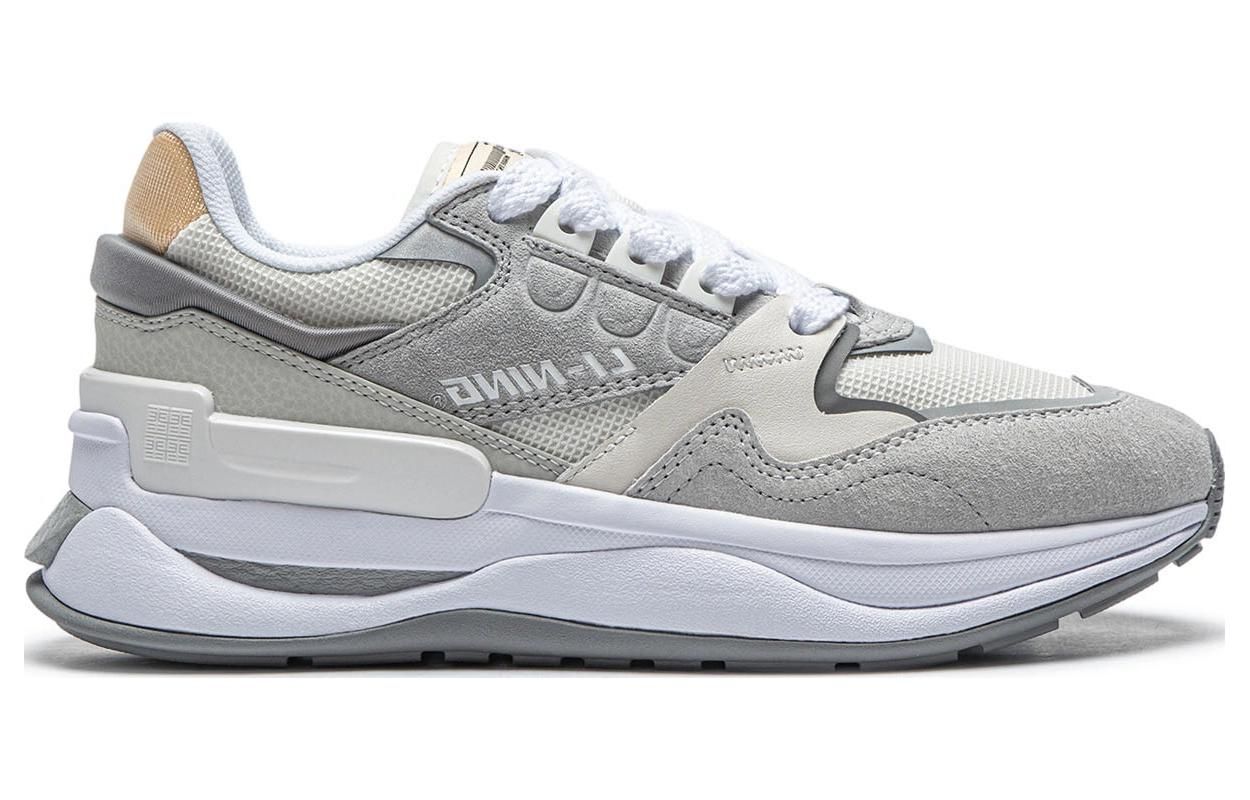 (WMNS) Li-Ning 001 Chuxin V2 'Grey White' AGCT502-4 sold by KicksCrew product image thumbnail 3