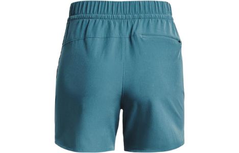 (WMNS) Under Armour Fusion 5inch Shorts 'Blue Teal' 1370044-414 sold by KicksCrew