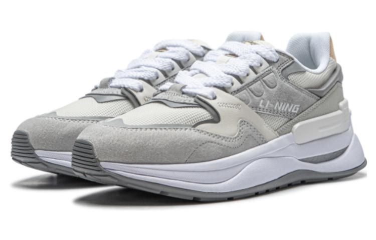 (WMNS) Li-Ning 001 Chuxin V2 'Grey White' AGCT502-4 sold by KicksCrew product image thumbnail 4