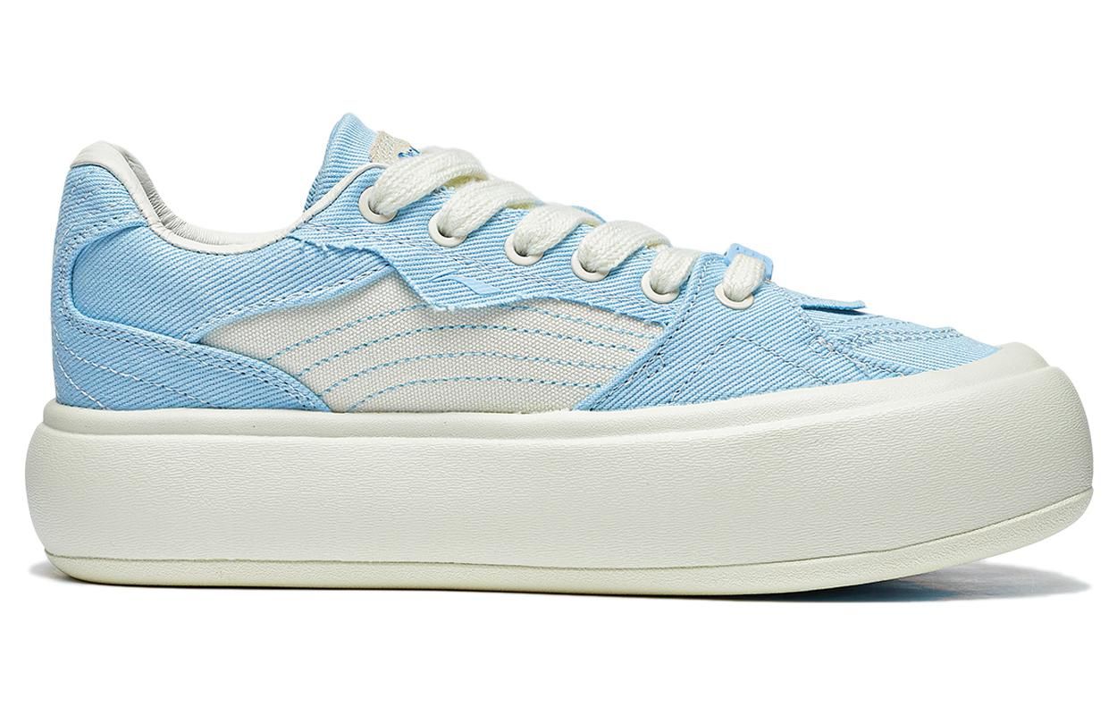 (WMNS) Li-Ning Puff Platform 'Sky Blue Beige' AZGT026-6 sold by KicksCrew product image thumbnail 2