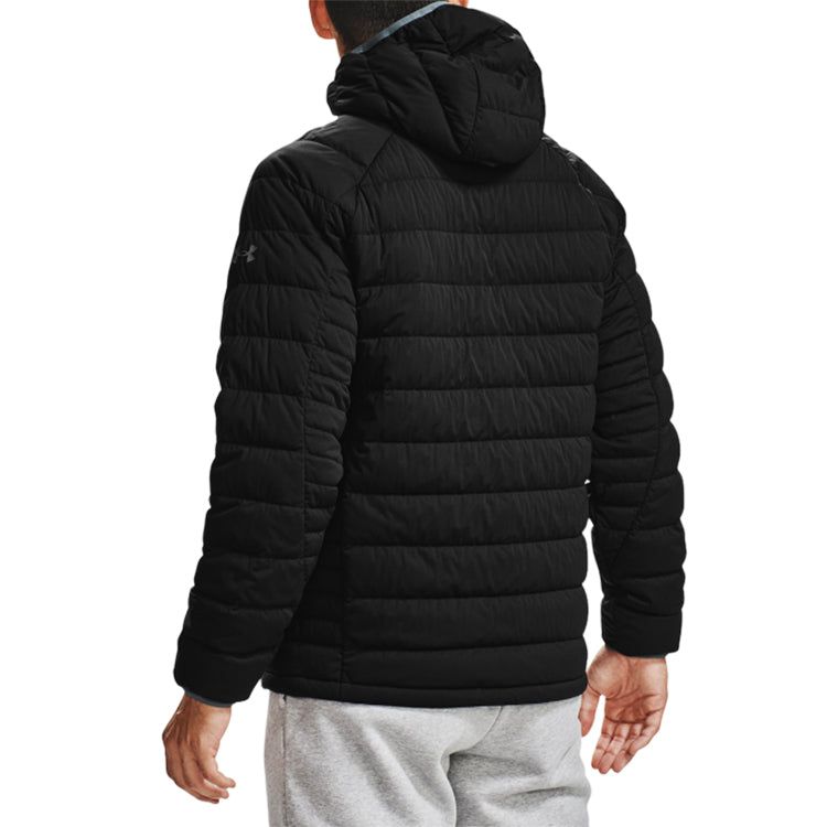 Under Armour Packable Stretch Fleece Down Jacket 'Black' 1355858-001 sold by KicksCrew product image thumbnail 2