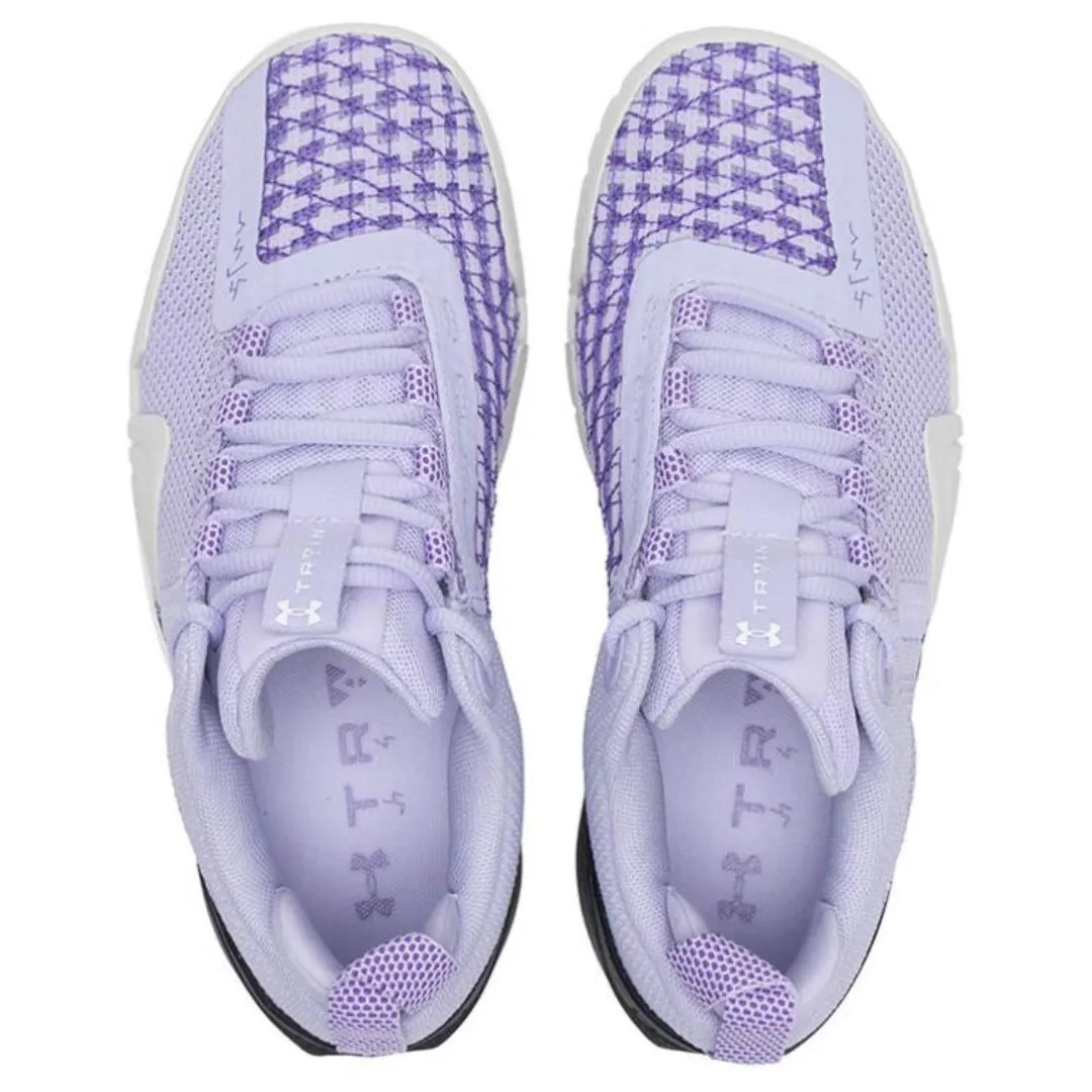 (WMNS) Under Armour Tribase Reign 6 'Purple Black White' 3027342-500 sold by KicksCrew product image thumbnail 4