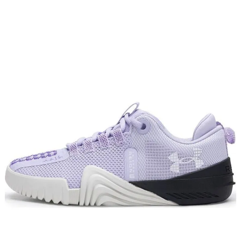 (WMNS) Under Armour Tribase Reign 6 'Purple Black White' 3027342-500 sold by KicksCrew