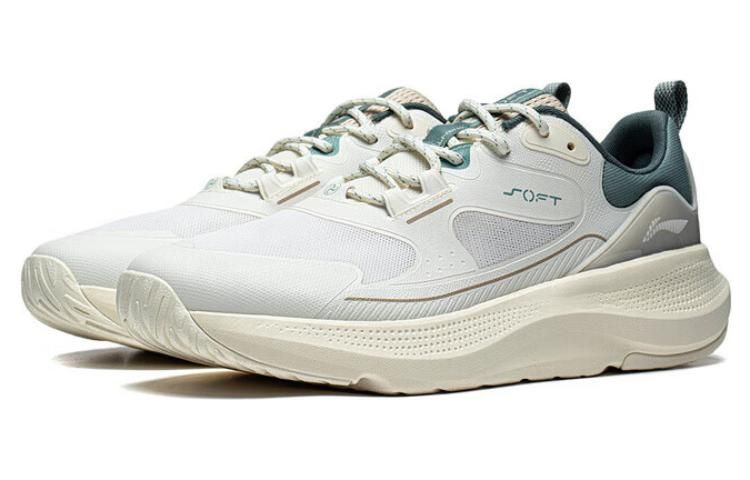 Li-Ning Soft go 'Cream White Green' AGLT125-4 sold by KicksCrew product image thumbnail 3
