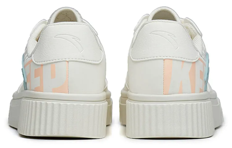 (WMNS) ANTA Life Series Sneakers 'White Blue' 122138066-2 sold by KicksCrew product image thumbnail 4