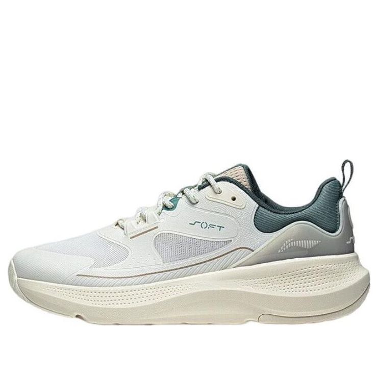 Li-Ning Soft go 'Cream White Green' AGLT125-4 sold by KicksCrew