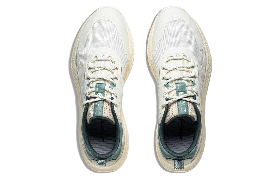 Li-Ning Soft go 'Cream White Green' AGLT125-4 sold by KicksCrew product image thumbnail 4