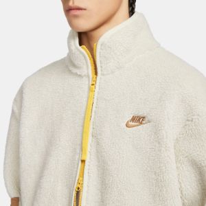 Nike Sportswear Essentials Sherpa Jacket 'White' FV4022-072 sold by KicksCrew