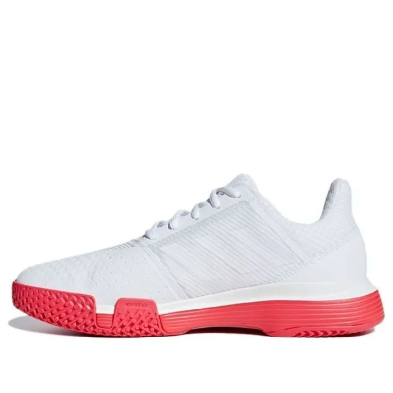adidas CourtJam Bounce 'White Shock Red' CG6325 sold by KicksCrew