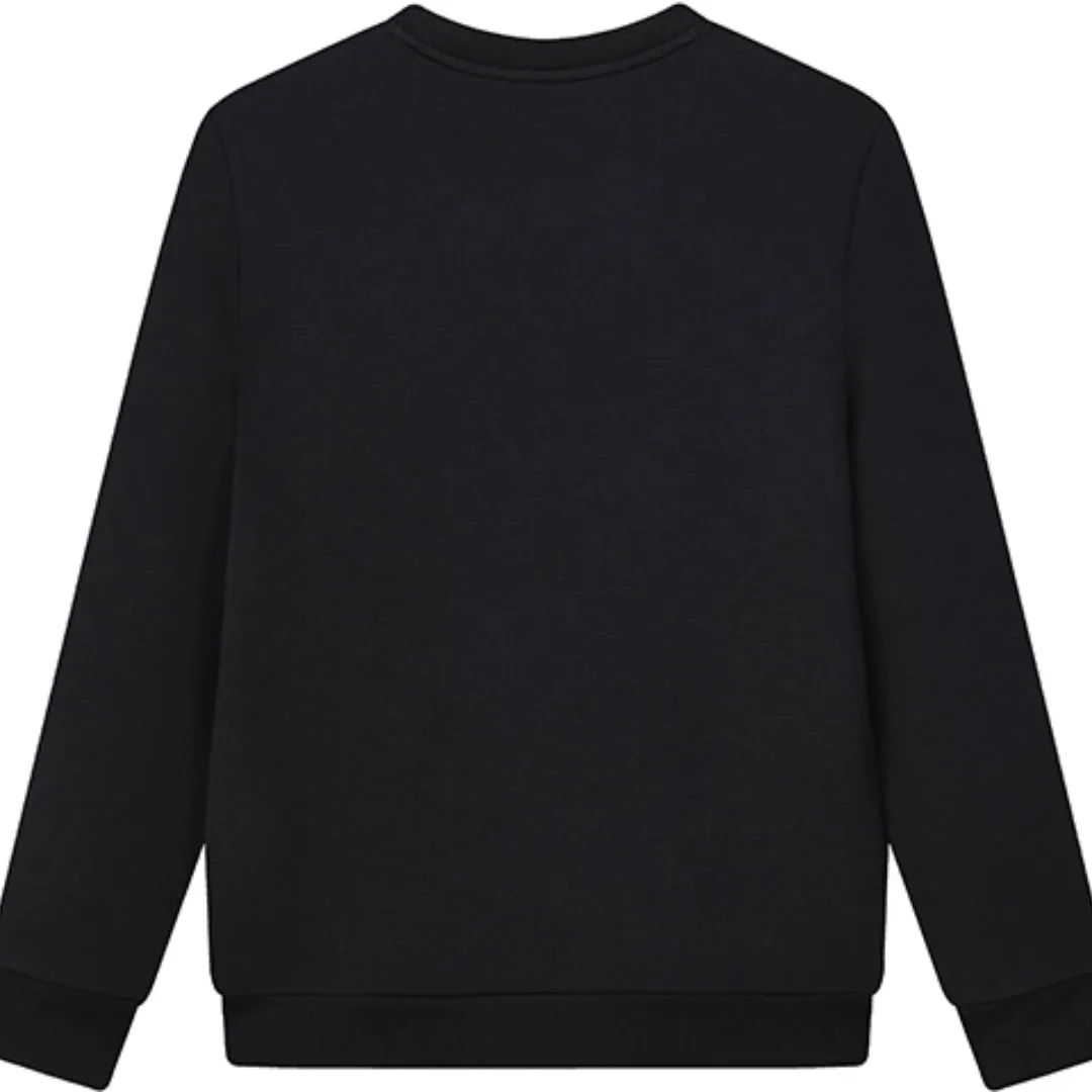 FILA Small Logo Graphic Sweater 'Black' F11M148203F-BK sold by KicksCrew product image thumbnail 2