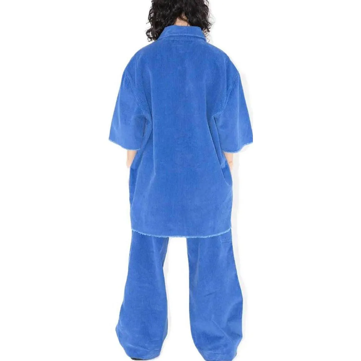 Drew House Corduroy Shirt 'Blue' D2321N0501185 sold by KicksCrew product image thumbnail 3