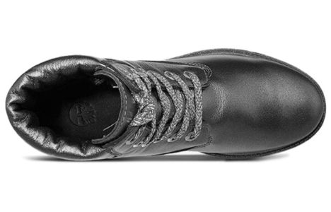 (WMNS) Timberland 6 Inch Heritage Premium Waterproof Pewter Leather Boots 'Black' A24HY sold by KicksCrew