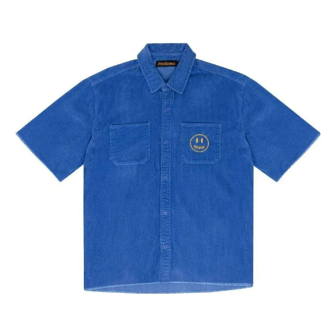 Drew House Corduroy Shirt 'Blue' D2321N0501185 sold by KicksCrew