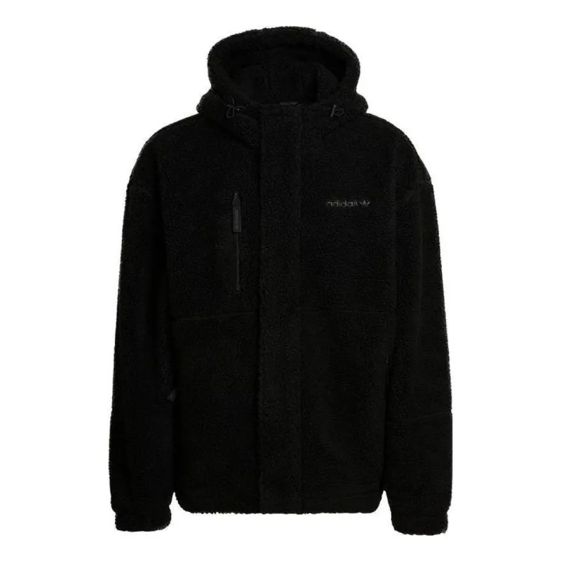 Adidas Originals Polar Fleece Storm Jackets 'Black' HN0388 sold by KicksCrew