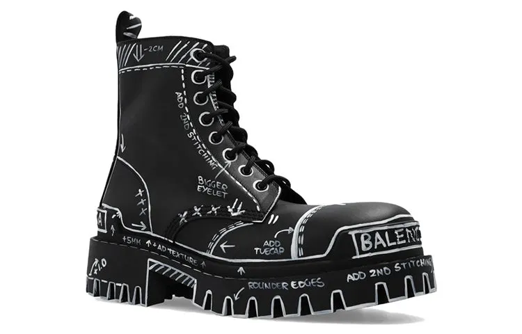 (WMNS) Balenciaga Strike L20 Ankle Boots 'Black' 590974WBEF21090 sold by KicksCrew product image thumbnail 2