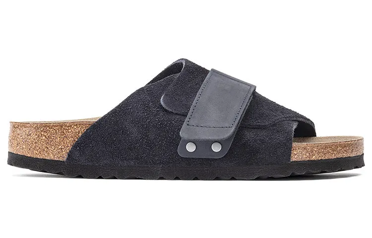 Birkenstock Kyoto Nubuck Suede Sandals 'Midnight Navy' 1020751 sold by KicksCrew product image thumbnail 2