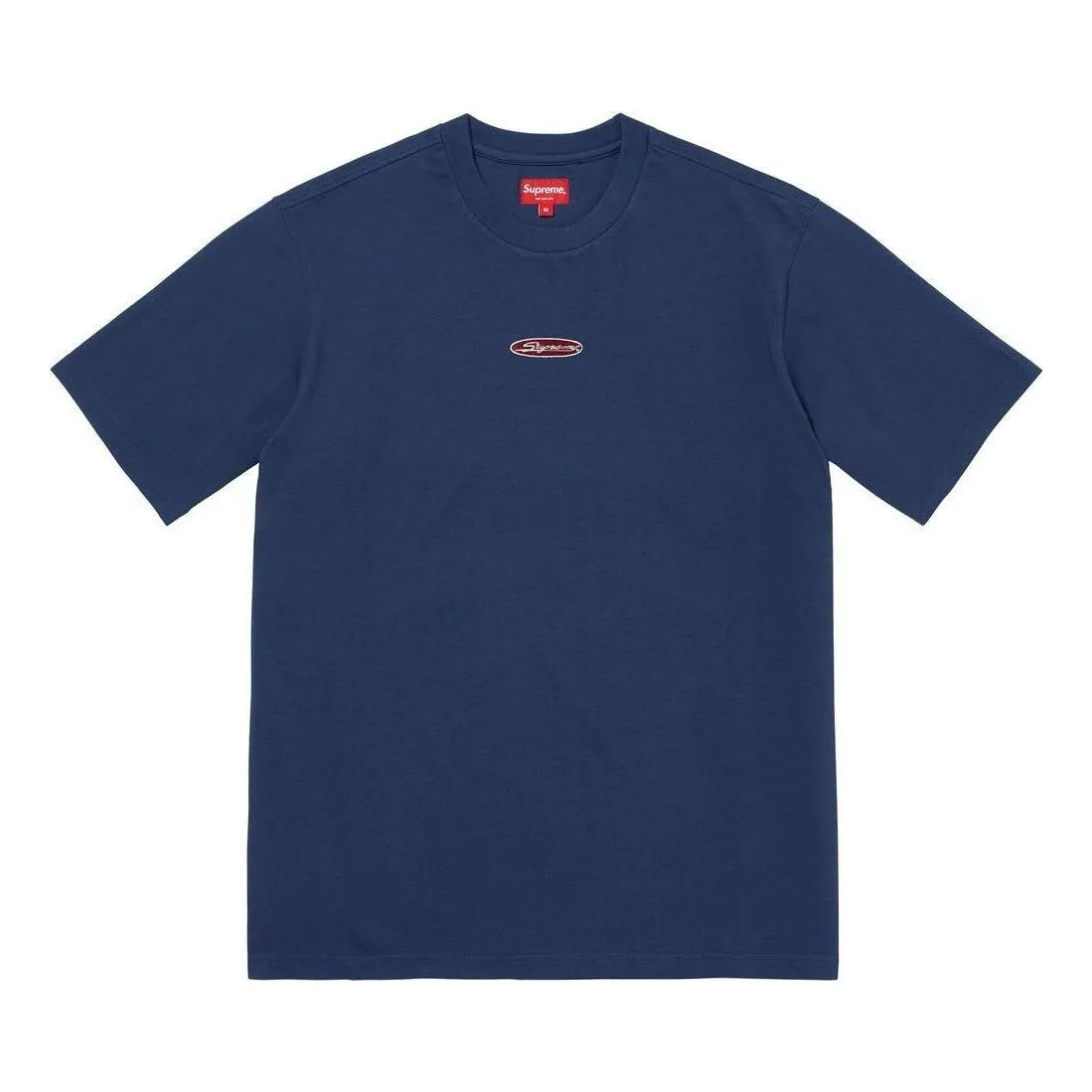 Supreme Oval Logo S/S T-Shirt 'Navy' SUP-SS23-142 sold by KicksCrew
