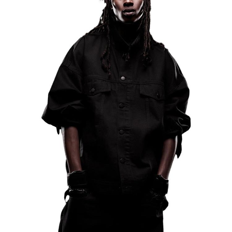 Fear of God Essentials The Black Collection Denim Jacket 'Jet Black' 202SP234270F sold by KicksCrew product image thumbnail 3