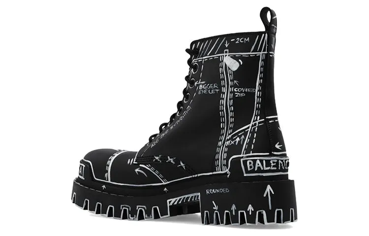 (WMNS) Balenciaga Strike L20 Ankle Boots 'Black' 590974WBEF21090 sold by KicksCrew product image thumbnail 3