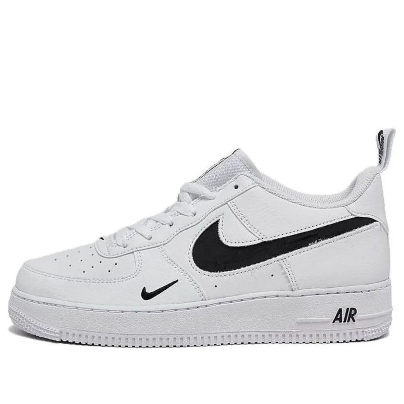 (GS) Nike Air Force 1 LV8 'Multi Etch Swoosh White' FV7020-100 sold by KicksCrew