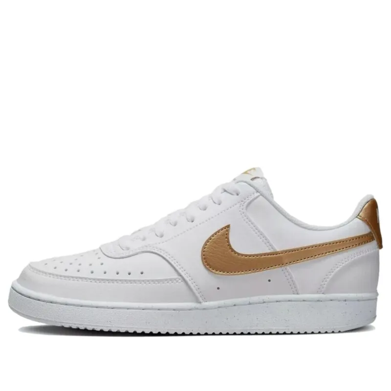 (GS) Nike Court Vision Low Next Nature 'White Gold' DH3158-105 sold by KicksCrew