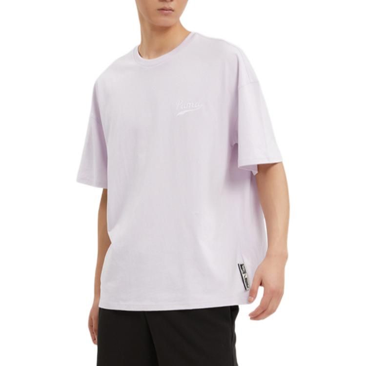 Puma Logo Tee 'Pink' 537874-17 sold by KicksCrew product image thumbnail 4