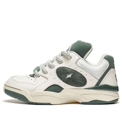 Li-Ning Shooting Star 'Cream White Green' AZGT085-3 sold by KicksCrew