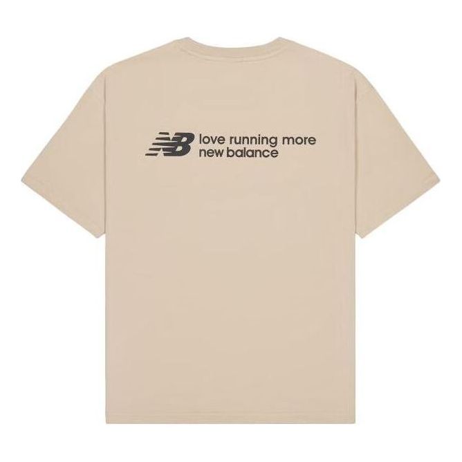 New Balance 'Love Running More' T-Shirt 'Brown' NEE24131-BWN sold by KicksCrew