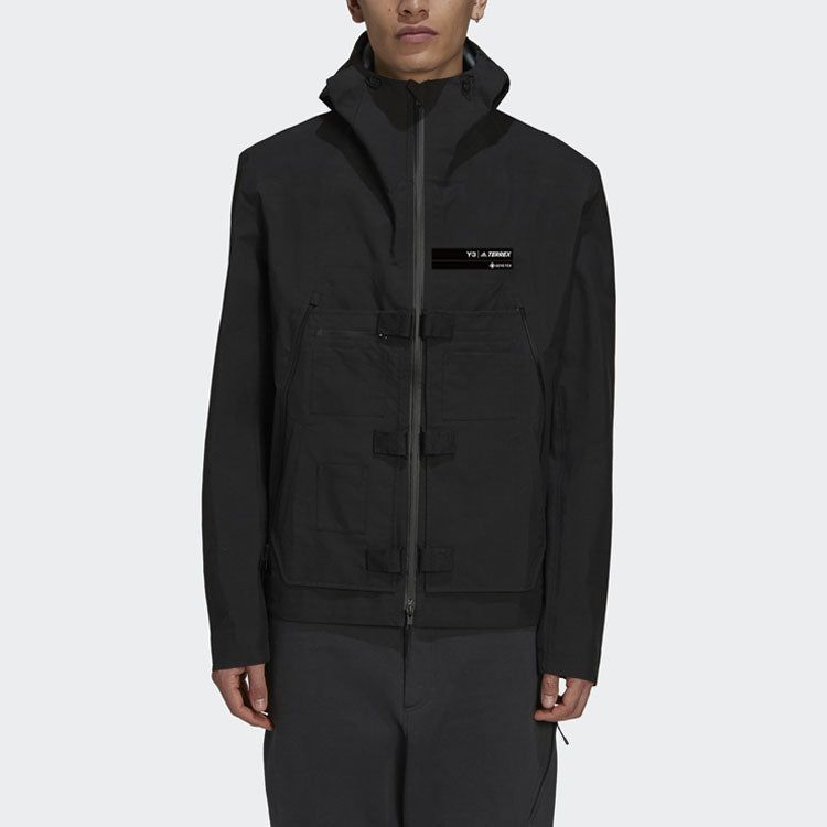 adidas Y-3 Rugged GORE-TEX Terrex Jacket 'Black' HB3346 sold by KicksCrew product image thumbnail 4