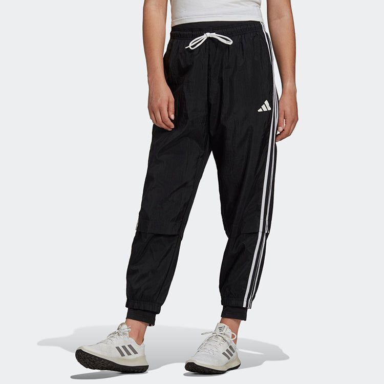 (WMNS) adidas Comfortable Woven Track Suit Pants 'Black' FS2439 sold by KicksCrew product image thumbnail 3