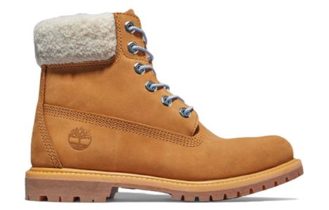 (WMNS) Timberland Premium 6 Inch Waterproof Boot 'Wheat Nubuck and Blue' A2JRC231 sold by KicksCrew