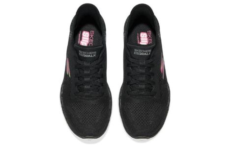 (WMNS) Skechers Go Walk 6 Slip In 'Black Multicolor' 124627-BKMT sold by KicksCrew