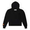 HERON PRESTON FW21 Split Herons Hoodie 'Black' HMBB021F21JER0011022 sold by KicksCrew