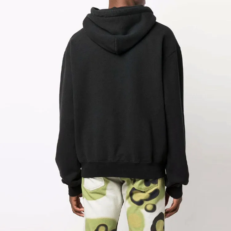 HERON PRESTON FW21 Split Herons Hoodie 'Black' HMBB021F21JER0011022 sold by KicksCrew product image thumbnail 4