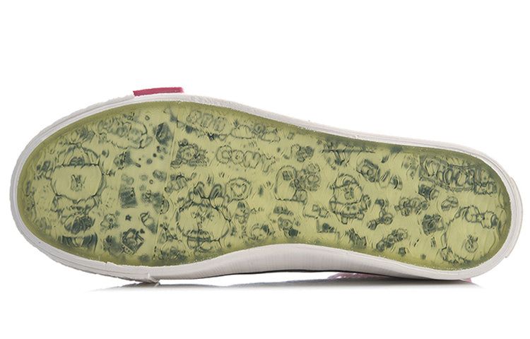 (WMNS) Li-Ning x LINE FRIENDS WeiWu Canvas Hi Shoes 'Pink White' AGCQ594-2 sold by KicksCrew product image thumbnail 5