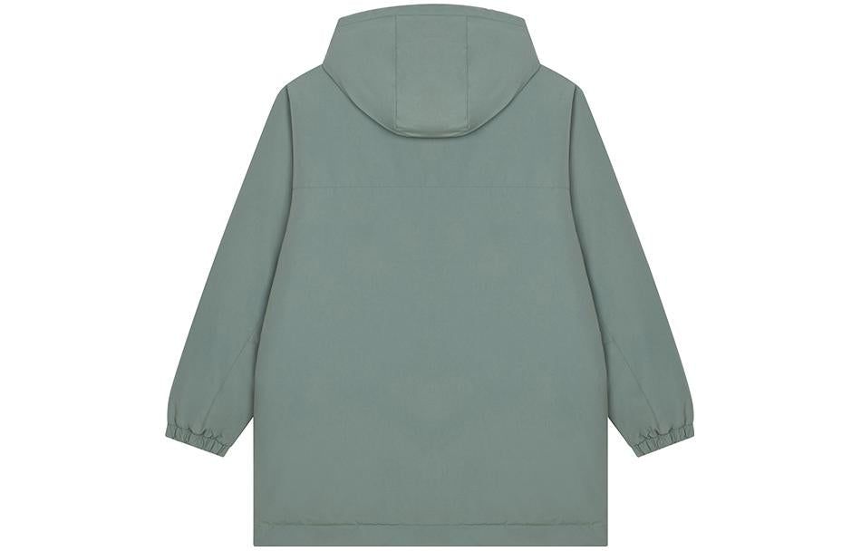 (WMNS) New Balance Long Down Jacket 'Green' AWJ33332-DKJ sold by KicksCrew product image thumbnail 2