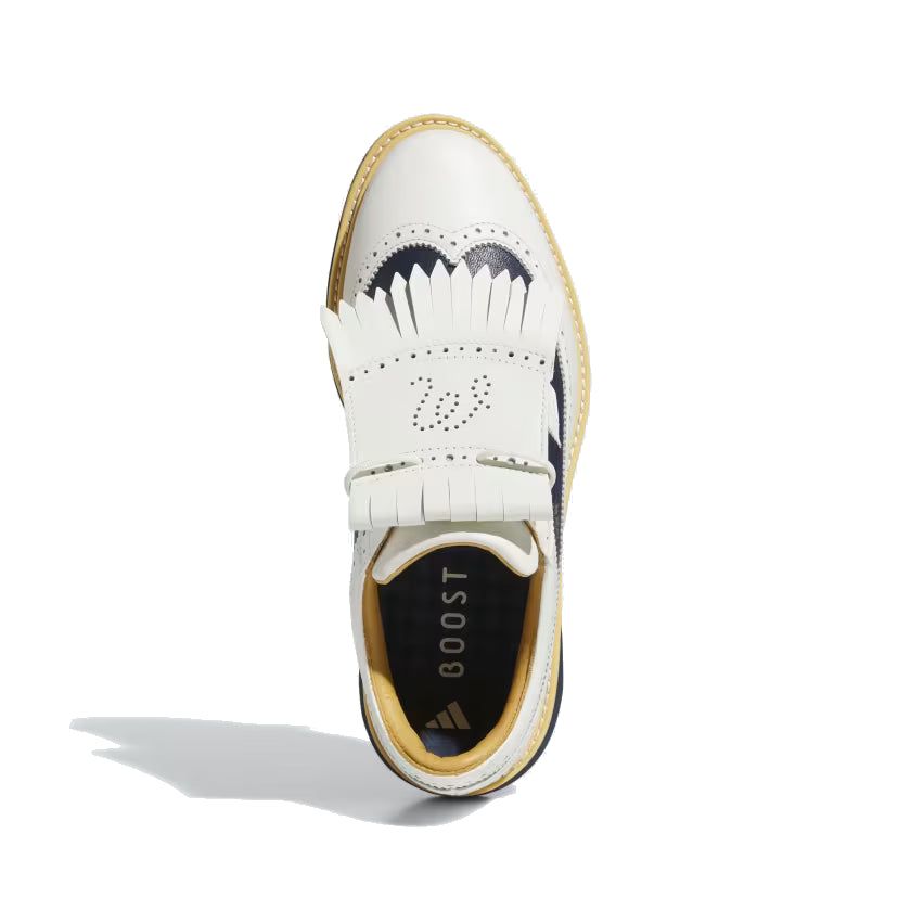 adidas x Malbon MC87 Spikeless Golf 'Off White Collegiate Navy' IF8648 sold by KicksCrew product image thumbnail 5