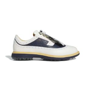 adidas x Malbon MC87 Spikeless Golf 'Off White Collegiate Navy' IF8648 sold by KicksCrew
