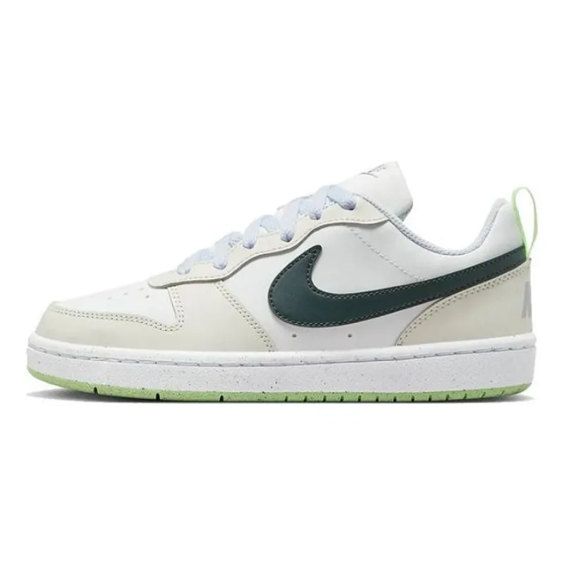 (GS) Nike Court Borough Low Recraft Shoes 'White Beige Black' FV8121-131 sold by KicksCrew