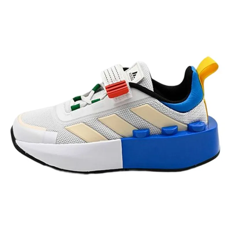 (GS) adidas Tech Runner EL x LEGO 'White Shock Blue' HP5878 sold by KicksCrew