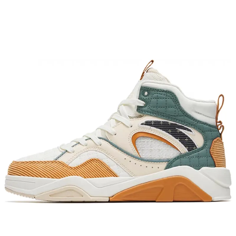 (WMNS) ANTA Flame 3 High 'White Orange Green' 122248088-5 sold by KicksCrew